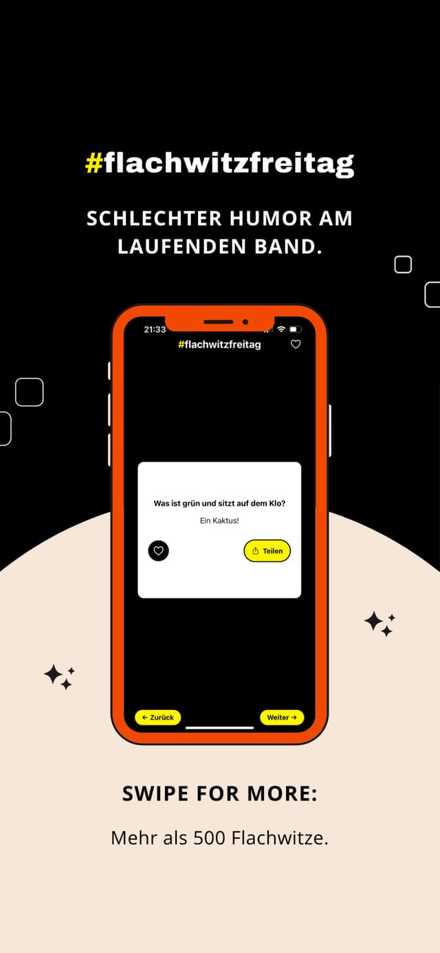 Flachwitzfreitag App Screenshot 2